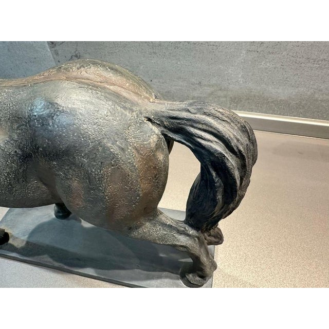 20th Century Italian Sculpture Horse For Sale - Image 6 of 10