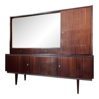 West Germany Art Deco Mid-Century Bar Cabinet For Sale