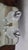 Silver Vintage Tall Faceted Crystal-Glass Salt and Pepper Shakers With Silver-Tone Caps For Sale - Image 8 of 16
