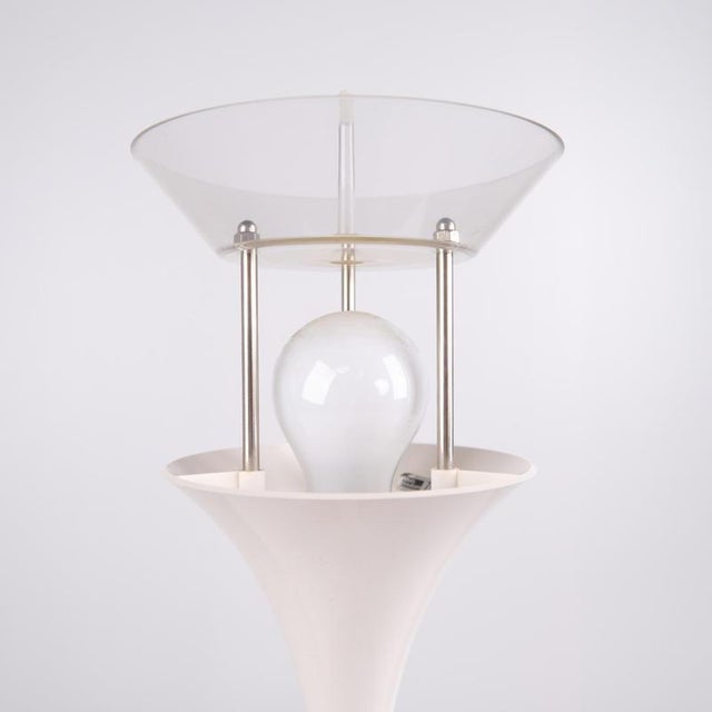 Vintage Panthella Table Lamp in White Acrylic by Verner Panton for Louis Poulsen, 1970s For Sale - Image 12 of 13