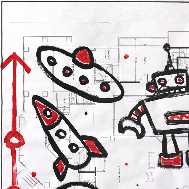 Gary John's pop-street artworks have a whimsical, yet exciting and bold quality inspired by classic cartoon and comic book...