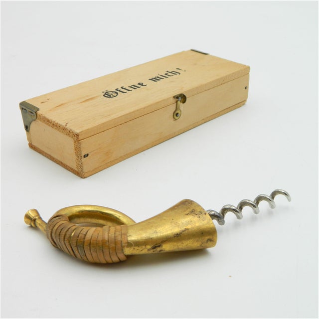 Corkscrew Posthorn 4359 by Carl Auböck for Werkstätte Carl Auböck, 1970s For Sale - Image 14 of 15