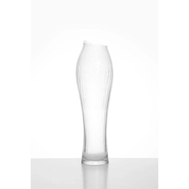 Scandinavian Modern Glass Vase by Tapio Wirkkala for Iittala, 1950s For Sale - Image 6 of 6