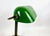 Forest Green Art Deco Banker's Desk Lamp, Former Czechoslovakia, 1930s For Sale - Image 8 of 17