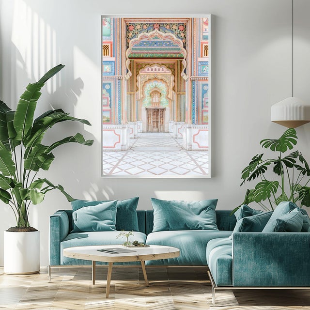 Patrika Gate in Jaipur, India, is a modern, vibrantly colorful monument at Jawahar Circle, known as the "most colorful...