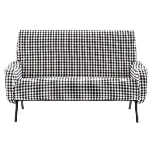 Not Yet Made - Made To Order Iconic Edition Black and White Lady Divano Sofa by Marco Zanuso for Cassina For Sale - Image 5 of 6