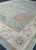 Blue Turkish Oushak Rug 12'10" x 18'9" #20441 For Sale - Image 8 of 8