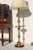 1960s 1960s Hollywood Regency Brass Floor Lamp with Shade For Sale - Image 5 of 11