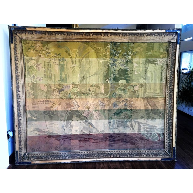 Large Antique Italian Tapestry Circa 1880 Cesare Auguste Detti Chairish