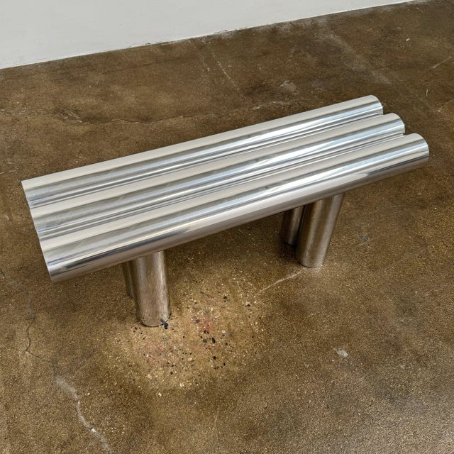 Contemporary Septem Bench by Axel Chay From the Future Perfect For Sale - Image 3 of 6