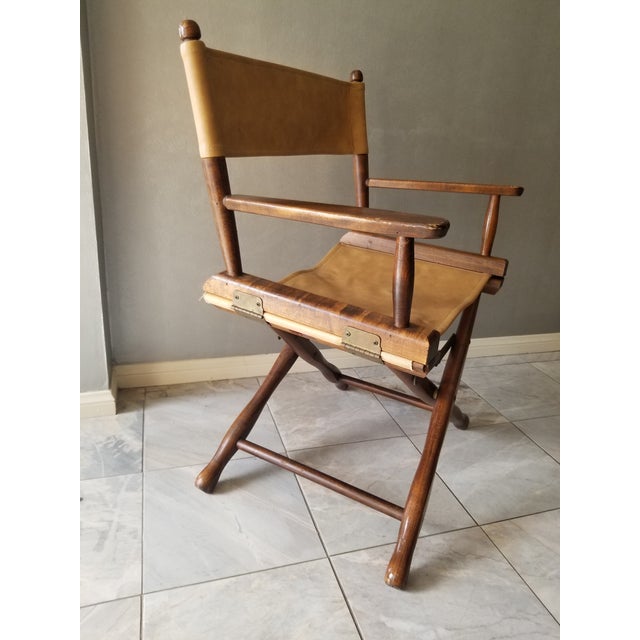 1960s Folding Directors Camp Chair by Gold Medal Co Racine Wi Chairish