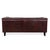 Chesterfield Three-Seater Sofa in Leather For Sale - Image 14 of 16
