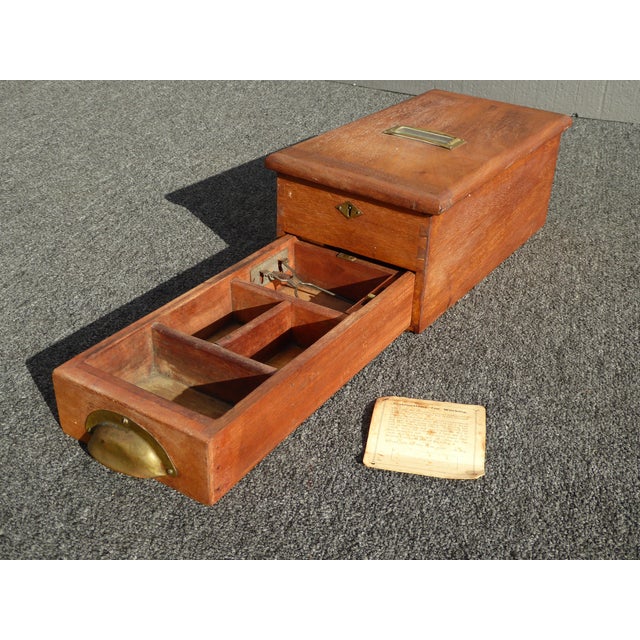 Vintage Solid Wood Cash Drawer Chairish