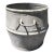 Vintage Belgian Galvanized Dolly Tub With Handles Planter For Sale