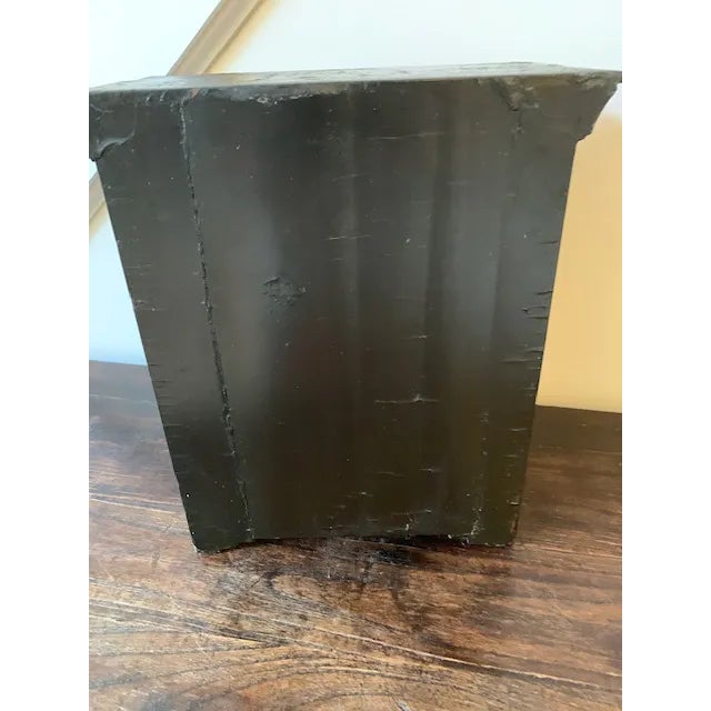 19th Century Chinese Back and Gold Lacquer Collector's Cabinet For Sale - Image 4 of 11