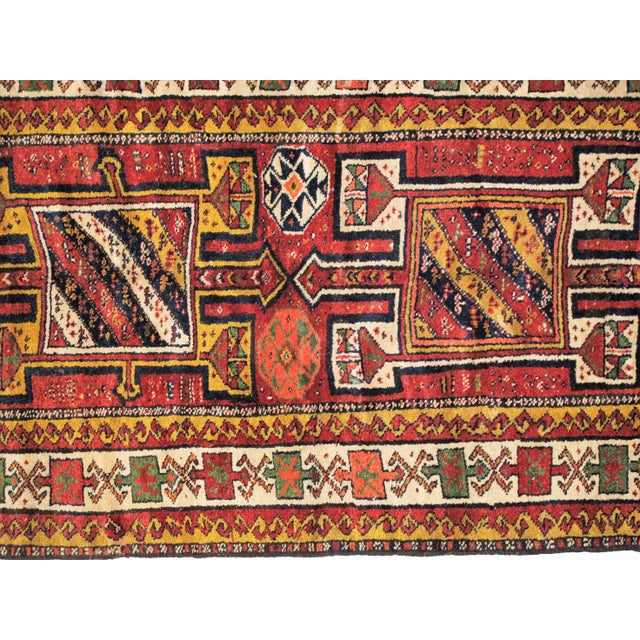 1910s Persian Tribal Rug - 4'3" X 8'8" For Sale - Image 4 of 6