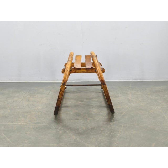 Oak Sled, Former Czechoslovakia, 1930s For Sale - Image 6 of 15