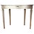 Late 20th Century Maitland-Smith Silver Leaf & Gilt Neoclassical Demilune Console Table For Sale - Image 16 of 18