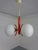 Space Age Sputnik Ceiling Lamps with Glasses by Richard Essig, Germany, 1970s, Set of 2 For Sale - Image 6 of 18