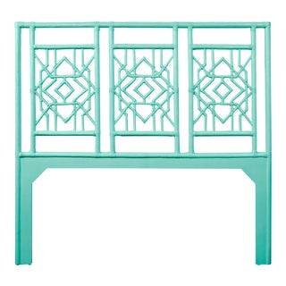 Tulum Headboard Queen - Turquoise For Sale