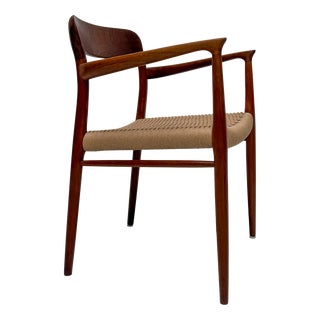 Vintage Danish Teak Dining Armchair Model 56 by Niels Otto Møller from J.L. Møllers, 1960s For Sale