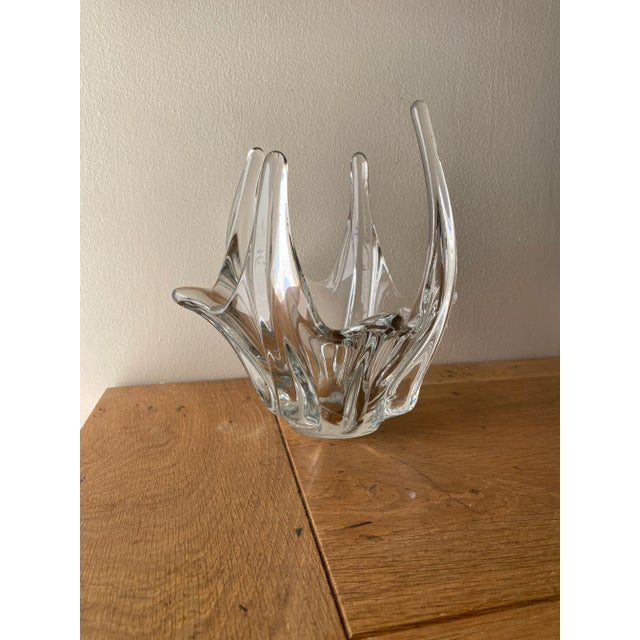 1950s Clear Glass Octopus Vase, 1950s For Sale - Image 5 of 9