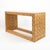 Mid-Century Console Table in Bamboo and Rattan in the style Vivai Del Sud, Italy, 1970s For Sale - Image 9 of 11