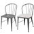 Not Yet Made - Made To Order Garden Chair in Brown Wrought Iron With Cushion For Sale - Image 5 of 5