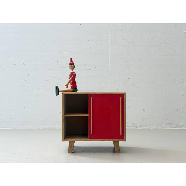 Chest of Drawers with Red Sliding Doors from Stella Möbel, 1990s For Sale - Image 14 of 16