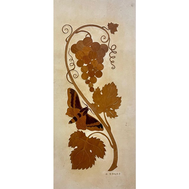 1940s Giovanni Gariboldi Parchment Bar Cabinet, Sideboard, Paolo Buffa, French Style For Sale - Image 5 of 13