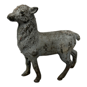 Vintage Cast Iron Deer Bank