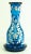 19th Century Hookah Bottle Blue Crystal Glass & Enamel, Bohemian for Ottoman Market For Sale - Image 13 of 13