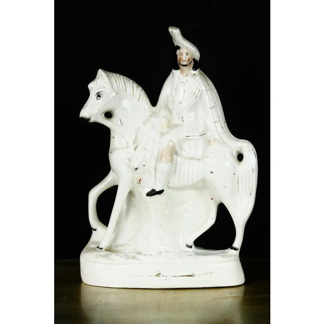 Ceramic 19th Century Staffordshire Scottish Highlander Hunters - A Pair For Sale - Image 7 of 12