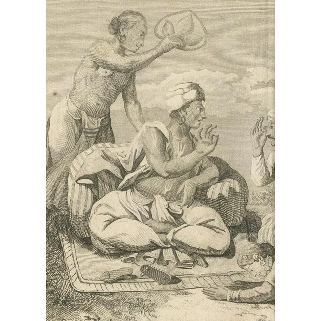 Early 19th Century Sonnerat, Indian Guru Teaching Disciples, Enlightenment Era, 1806, Print For Sale - Image 5 of 10