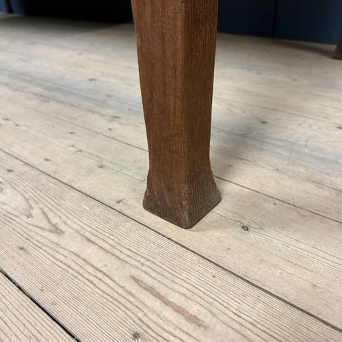 German Oak Café Table For Sale - Image 10 of 18
