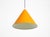 Vintage Model Billiard Pendant Lamp in Orange Metal by Louis Poulsen, 1970s For Sale - Image 3 of 17