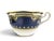 Early 20th Century Spode Lancaster Cobalt Blue R8950 Gold Gilt Fine Bone China Cup & Saucer For Sale - Image 5 of 10