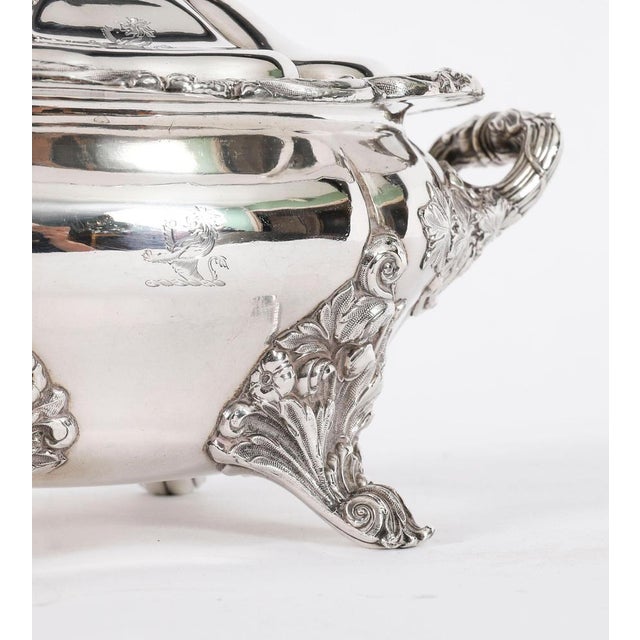 Antique Sheffield Oval Lidded Sauce Tureens, 1820, Set of 2 For Sale - Image 14 of 18