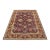 Oushak Rug 8'2'' X 9'7'' Purple Wool Traditional Hand-Knotted Oriental Carpet For Sale