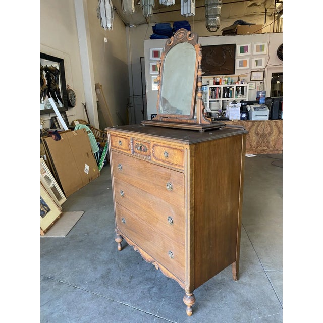 Antique Berkey & Gay Furniture Walnut Highboy Dresser Chairish