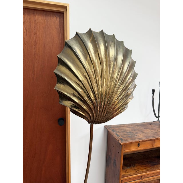 1970s Tommaso Barbi Conchiglia Floor Lamp, Italy For Sale - Image 12 of 18