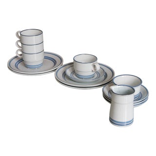 Dart Coffee Service from Gustavsberg, 1970s, Set of 14 For Sale