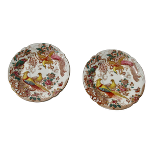 Olde Avesbury Pattern Royal Crown Darby Pair of Dishes - A Pair of 2