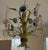 1970s Italian Mid-Century Tole Five Light Chandelier With Gathered Blue Flowers, Grasses and Wheat Stalks For Sale - Image 14 of 18