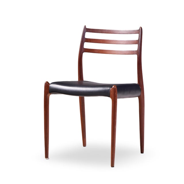 Niels Moller Models 75 and 78 Danish Teak Dining Chairs - Set of 6 For Sale In Chicago - Image 6 of 18