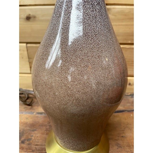 Mid 20th Century Scandinavian Ceramic Table Lamp For Sale - Image 11 of 11