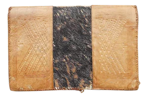 Antique Tooled Leather Portfolio Case