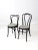 Pair of Painted Bentwood Chairs With Upholstery For Sale - Image 9 of 11