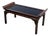 Early to Mid-20th Century Chinese Chippendale Petite Coffee Table Walnut With Black Glass Inset Top For Sale