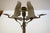 Bronze Crane Candlesticks - a Pair For Sale In West Palm - Image 6 of 13